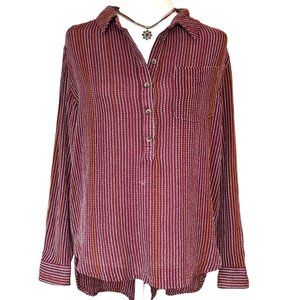 ANTHROPOLOGIE Buttons Shirt, Size M